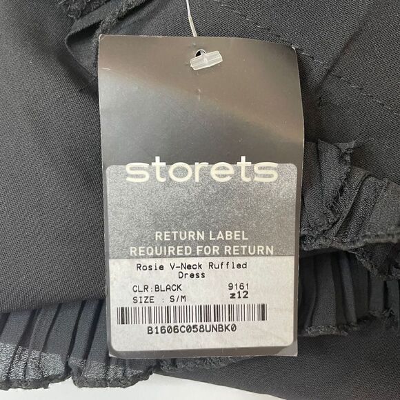 NEW! Storets| Ruffled| Maxi| V neck| Small| Has stretch| Thick Quality Cotton - Picture 8 of 13